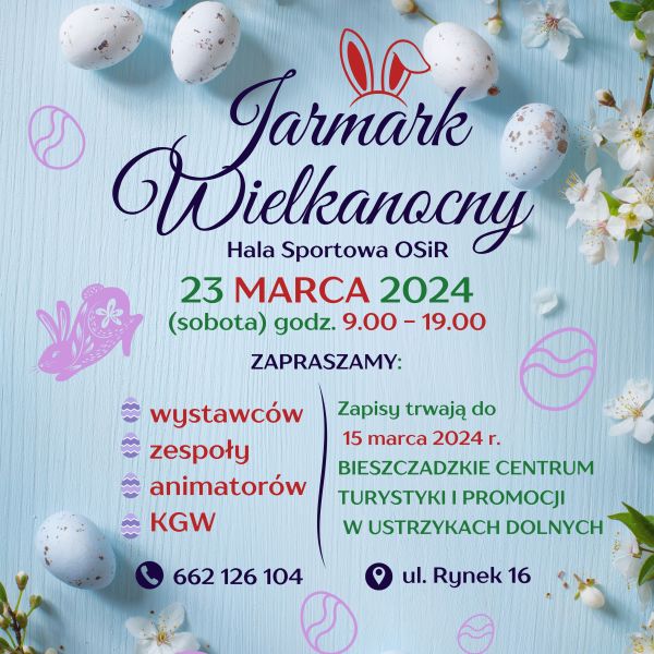 Jarmark Wielkanocny - zapisy